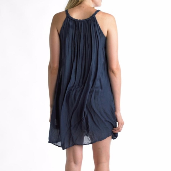 Italian Floral Embroidered Dress - Picture 2 of 8